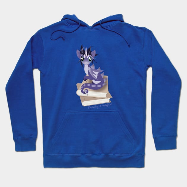 Lil Beastie: Reading is Magical Hoodie by lilrebelscum